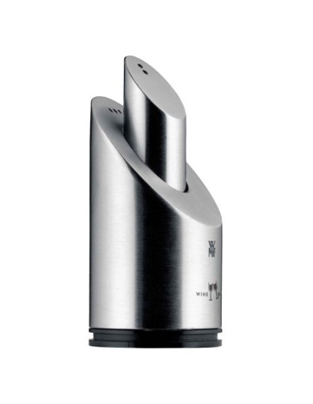 Juego de salero y pimentero WMF dos en uno plateado