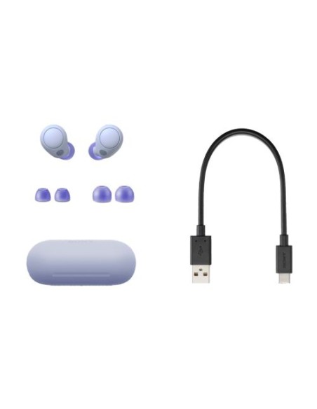 Auriculares Inalámbricos SONY WFC700N violeta