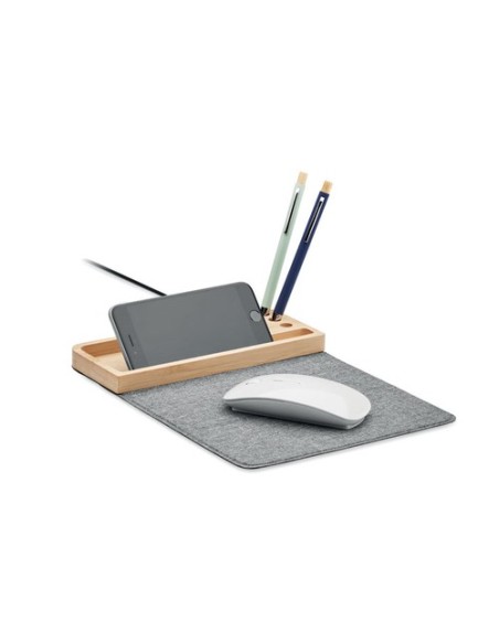 PANDU Cargador inalámbrico bambú 15W