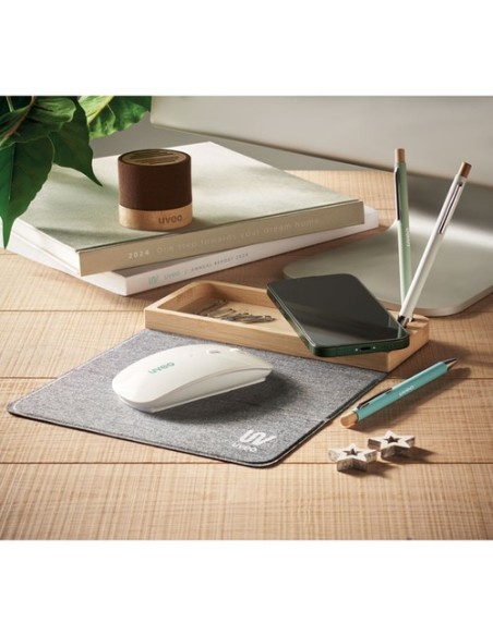 PANDU Cargador inalámbrico bambú 15W