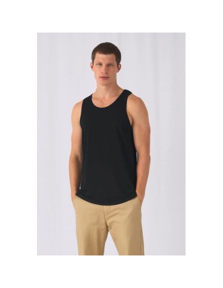 Camiseta orgánica Inspire sin mangas hombre