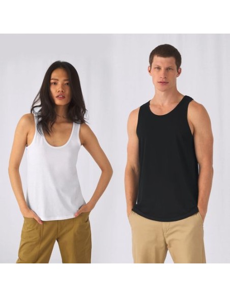 Camiseta orgánica Inspire sin mangas hombre