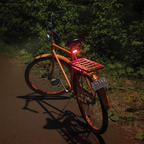 Set luces bicicleta recargables USB...