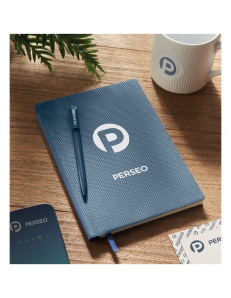 NOTA Libreta A5 PU con bolígrafo