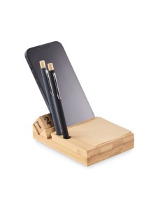 BOOTOP Calendario sobremesa de bambú 2