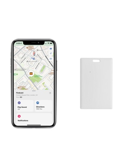 Tarjeta Findcard de plástico reciclado RCS