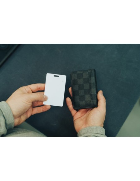 Tarjeta Findcard de plástico reciclado RCS