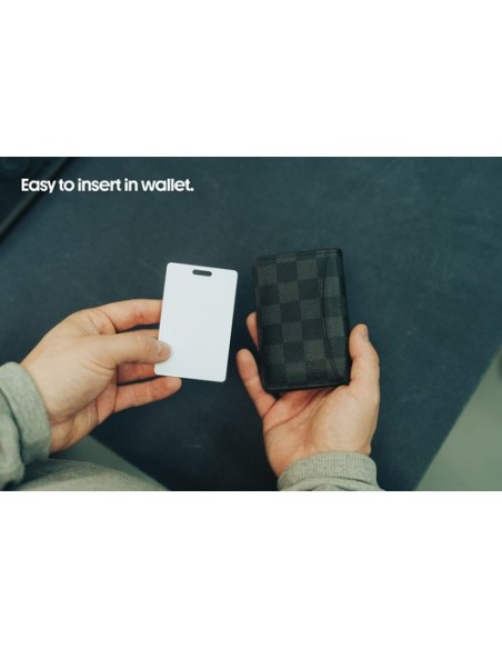 Tarjeta Findcard de plástico reciclado RCS