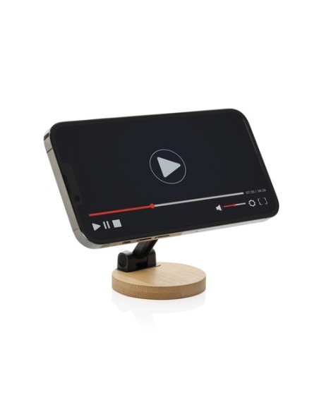 Soporte teléfono plástico reciclado y bambú Magmount RCS