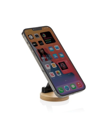 Soporte teléfono plástico reciclado y bambú Magmount RCS