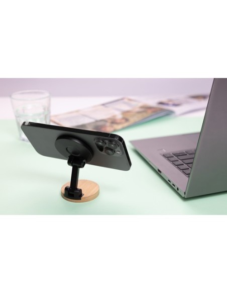 Soporte teléfono plástico reciclado y bambú Magmount RCS