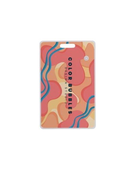 Tarjeta rastreadora recargable ultradelgada plástico  Findit