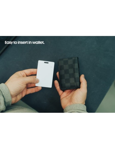 Tarjeta rastreadora recargable ultradelgada plástico  Findit