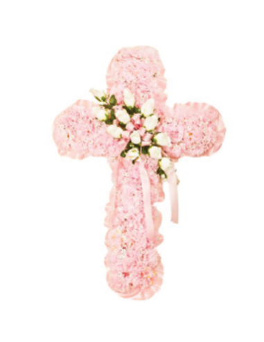 Corazones y cruces funerarias - F965