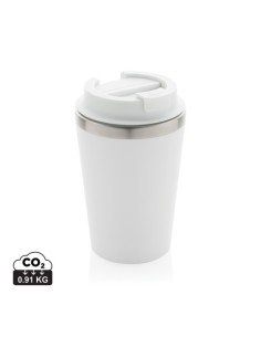 Taza de doble pared reciclado RCS Java 350 ml