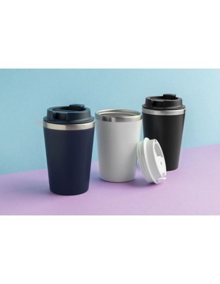 Taza de doble pared reciclado RCS Java 350 ml