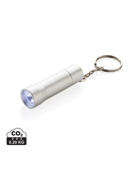 Linterna llavero de aluminio reciclado Flash RCS