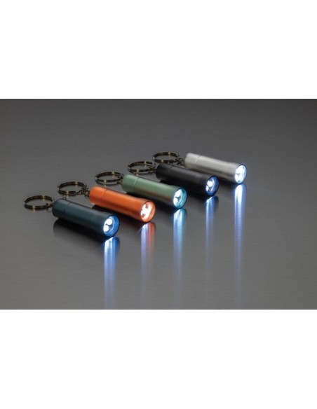 Linterna llavero de aluminio reciclado Flash RCS