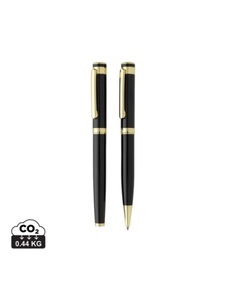 Set bolígrafos Swiss Peak Luca RCS de latón reciclado