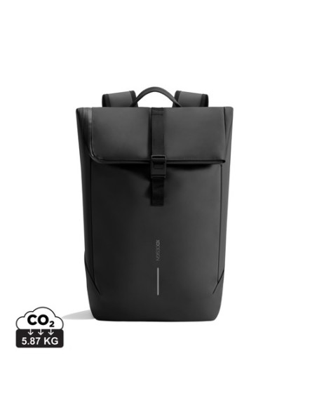 Mochila urbana resistente al agua con solapa