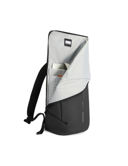 Mochila urbana resistente al agua con solapa