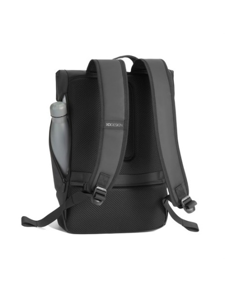 Mochila urbana resistente al agua con solapa