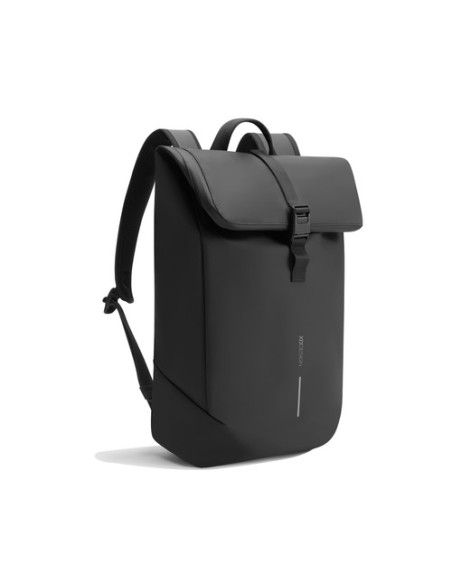 Mochila urbana resistente al agua con solapa