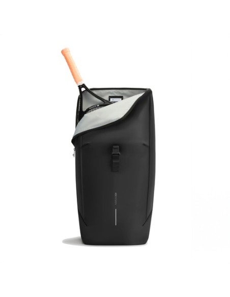 Mochila urbana resistente al agua con solapa