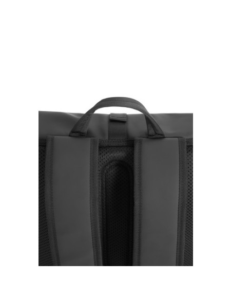 Mochila urbana resistente al agua con solapa