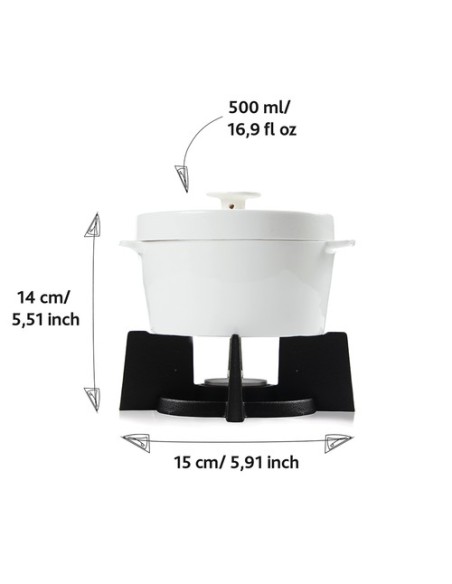 Olla para queso BOSKA  500 ml