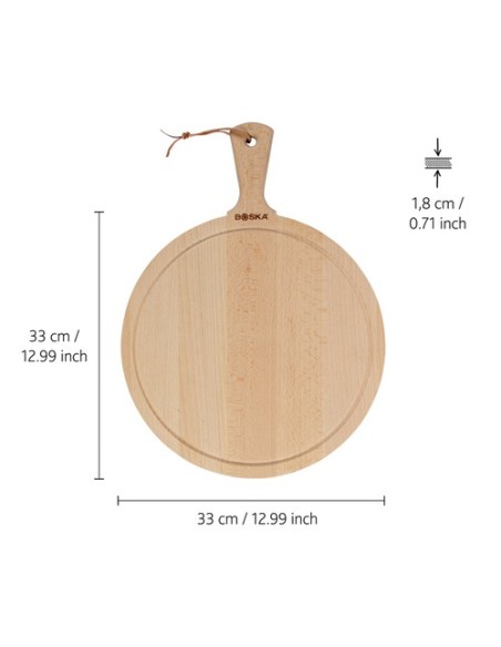 Tabla de Servir Redonda Amigo L de BOSKA