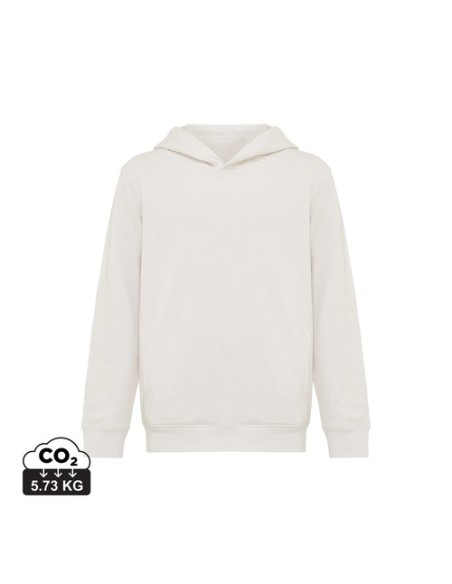 Sudadera Iqoniq Yengo capucha de algodón reciclado niños