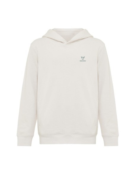 Sudadera Iqoniq Yengo capucha de algodón reciclado niños