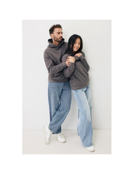 Sudadera Iqoniq Yengo con capucha algodón reciclado