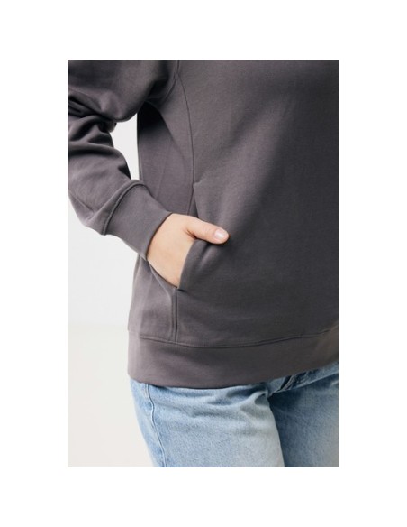 Sudadera Iqoniq Yengo con capucha algodón reciclado
